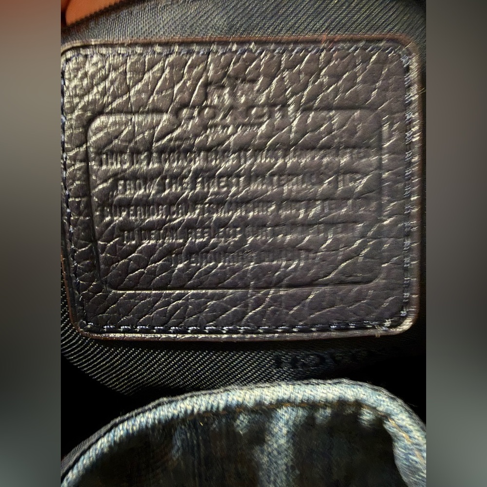 Coach Rucksack Backpack in Colorblock Denim - Picture 15 of 15